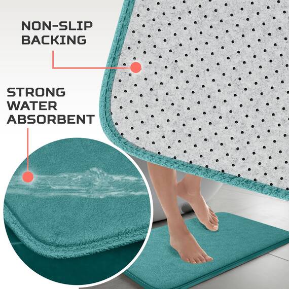 Badaccessoires 4- und 5-teiliges Keramik-Set – Seifenspender, Zahnbürstenhalter, Zahnputzbecher – eleganter und langlebiger Stil zur Verschönerung Ihres Badezimmers Large Aquamarin / Meeresdesign