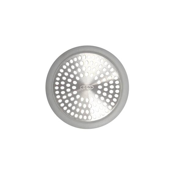 OXO Good Grip Abflusssieb/Haarsieb aus Edelstahl für die Badewanne