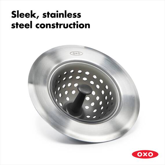 OXO Good Grips Abflusssieb für die Küche – grau