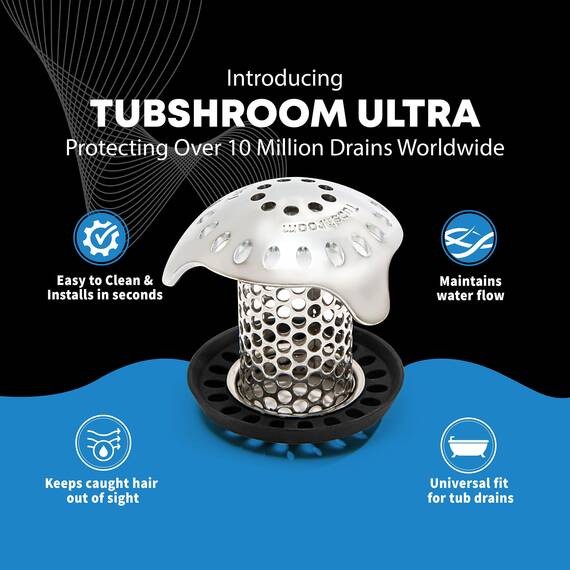 TubShroom Waschbecken, Edelstahl, No Size, 2