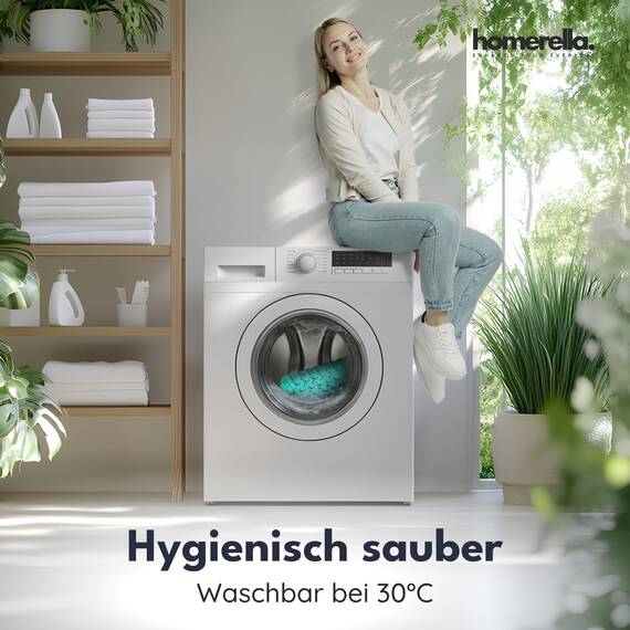 homerella© Duschmatte rutschfest 53x53cm, INKL. AUFHÄNGUNG, Antirutschmatte Dusche, schimmelresistent&waschbar, Duschwanneneinlage, Duscheinlage, Rutschmatte Dusche, Duschmatten, Badematte rutschfest