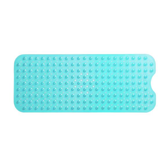 Tike Smart Extra lange rutschfeste Badewannen- und Duschmatte, 99,1 x 40,6 cm (nur glatte, nicht strukturierte Wannen), sicher, sauber, maschinenwaschbar, hervorragende Griffigkeit und Drainage,