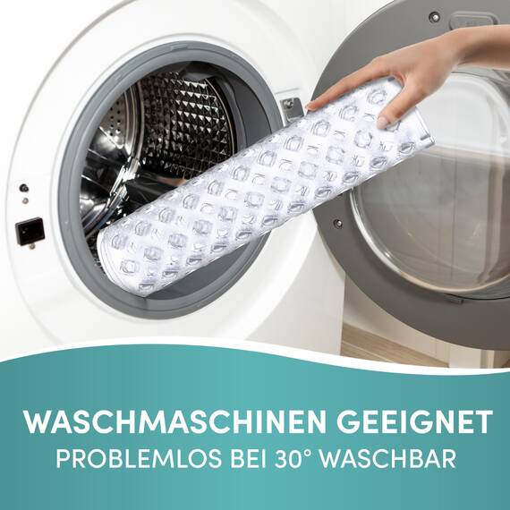 Engelbach® Badewannenmatte rutschfest Inkl. 2 Haken zum Trocknen 88x40cm - Antirutschmatte Badewanne 100% BPA-Frei - Badewanneneinlage schimmelresistent & maschinenwaschbar