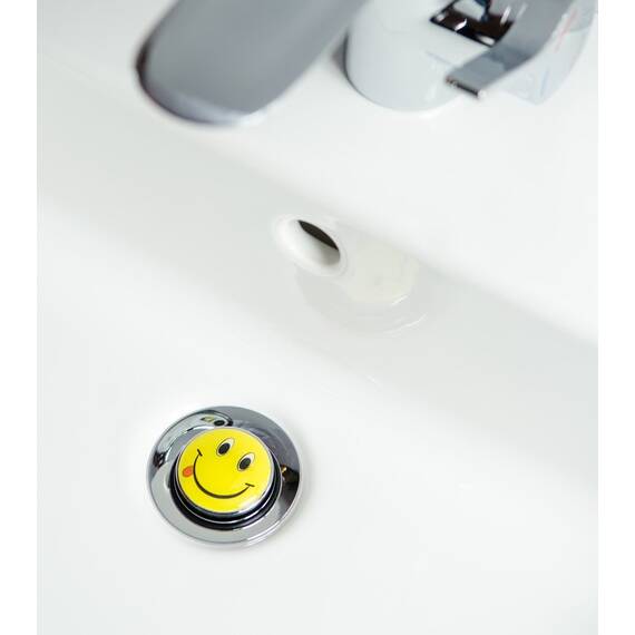 Sanilo Waschbeckenstöpsel Smiley, viele schöne Stöpsel für das Waschbecken zur Auswahl, hochwertige Qualität
