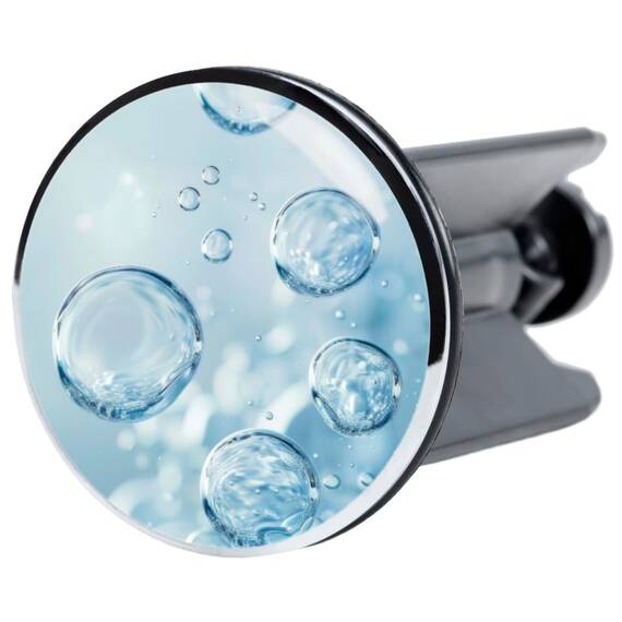 Sanilo Waschbeckenstöpsel, viele schöne Stöpsel für das Waschbecken zur Auswahl, universal mit Motiv (Bubbles)