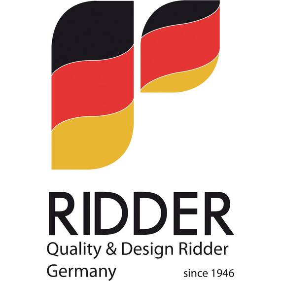 RIDDER Duscheinlage, Duschmatte ca. 54x54 cm, Playa, weiß | Allergikerfreundlich | Made in Germany | Nachhaltig | Recyclebar | Waschbar | PVC-frei