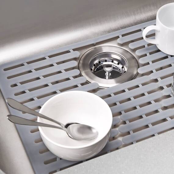OXO Good Grips Praktische Spülbeckeneinlage aus PVC-freiem Silikon – groß