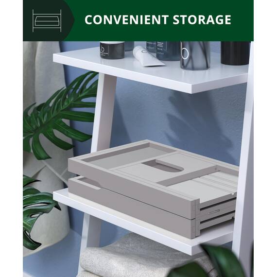 ROYAL CRAFT WOOD Luxuriöses Badewannen-Tablett, für 1 oder 2 Personen, Badewannen- und Betttablett, Badewannen-Tischablage mit ausziehbaren Seiten, verstellbares Organizer-Tablett für Badezimmer –
