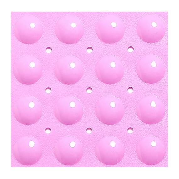 TIKE SMART Große rutschfeste Badewannen- und Duschmatte, 78.7x40.6 cm (nur glatt/nicht strukturierte Wannen) sicher, sauber, maschinenwaschbar, blickdicht, Pink