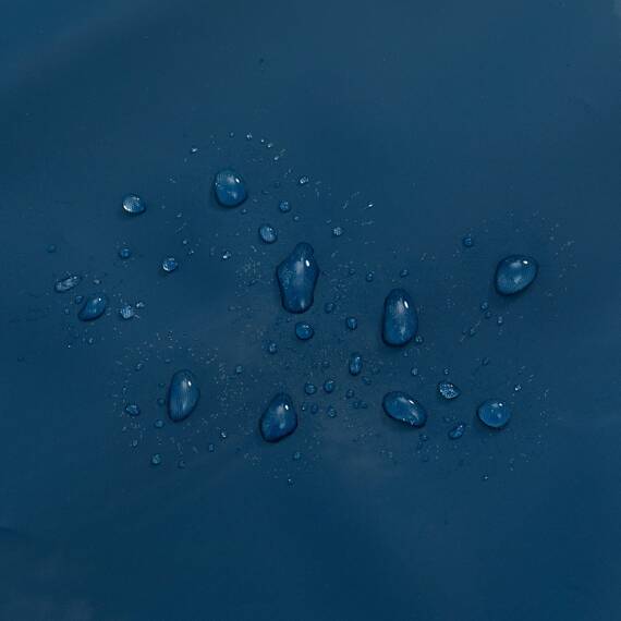 Marineblauer Duschvorhang, Premium-PVA-Duscheinlage für Badezimmer, BPA- und PVC-frei, kein chemischer Geruch, Leichter Duschvorhang in Standardgröße mit 3 Magneten, Metallösen, Marineblau