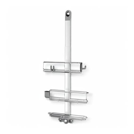 Simplehuman BT1099 Duschregal, Edelstahl, Silber, 15 x 36.8 x cm, 1 Einheiten