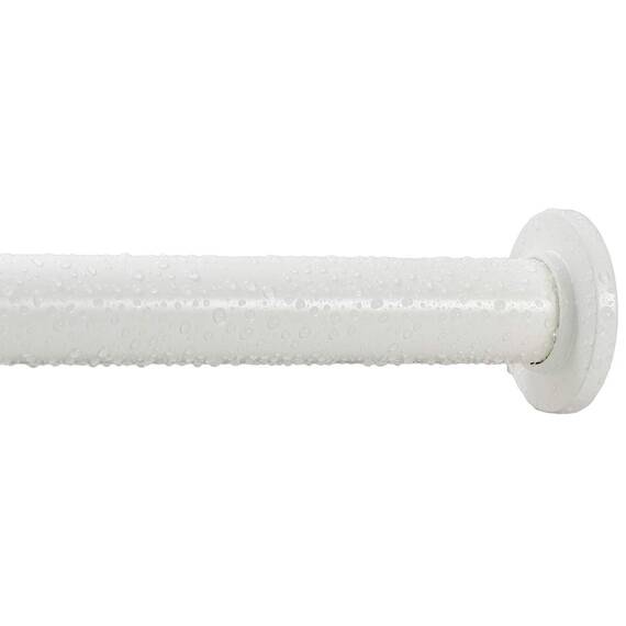 Ivilon, Spannvorhangstange, Federspannstange für Fenster oder Dusche, 91,4 bis 137,2 cm Elfenbeinfarben