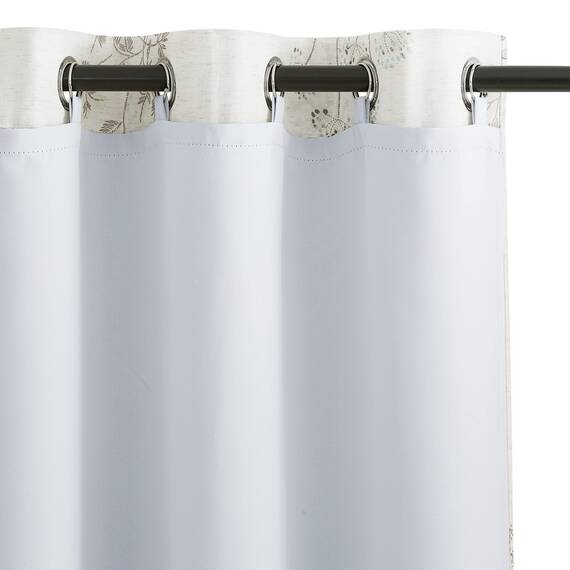 KGORGE Verdunkelungsvorhänge, wärmeisolierend, geräuschreduzierend, abnehmbare Einlagen für 106.7 cm breitex213.4 cm lange Vorhänge/Schlafzimmerfenster, 2 Paneele, 101.6 cm breitx203.2 cm lang