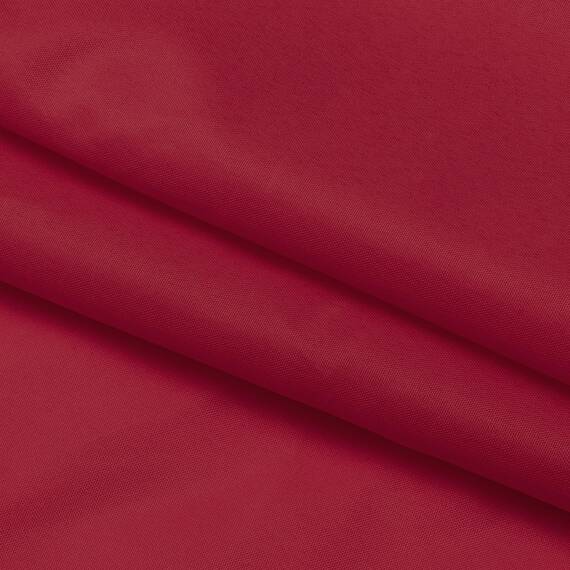 N&Y Home Stoff-Duschvorhang oder Einsatz mit Magneten – Hotelqualität roter Duschvorhang für Badezimmer, maschinenwaschbar, wasserabweisend – rot, 183 x 183 cm