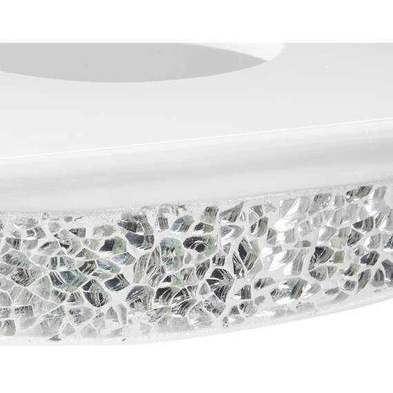 Popular Bath Sinatra White, Harz, Weiss/opulenter Garten, Tissue Box