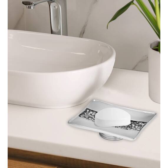 Popular Bath Silberne Sinatra, Seifenschale