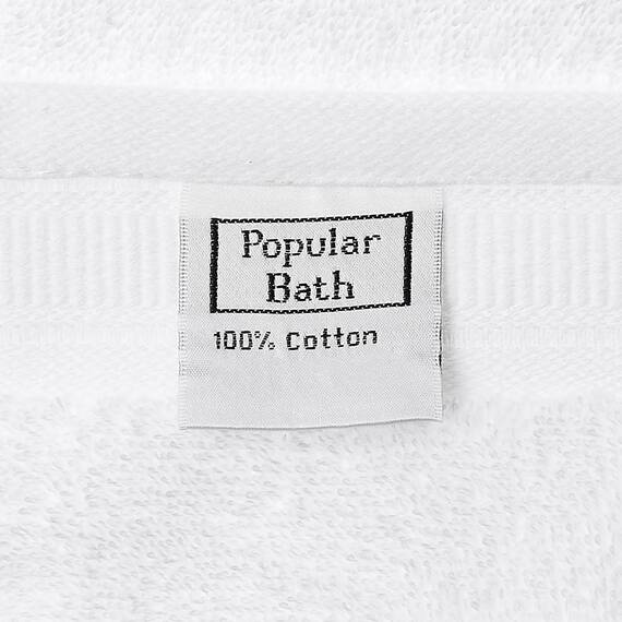 Popular Bath Sinatra Collection Seife Handtuchset Towel Set weiß