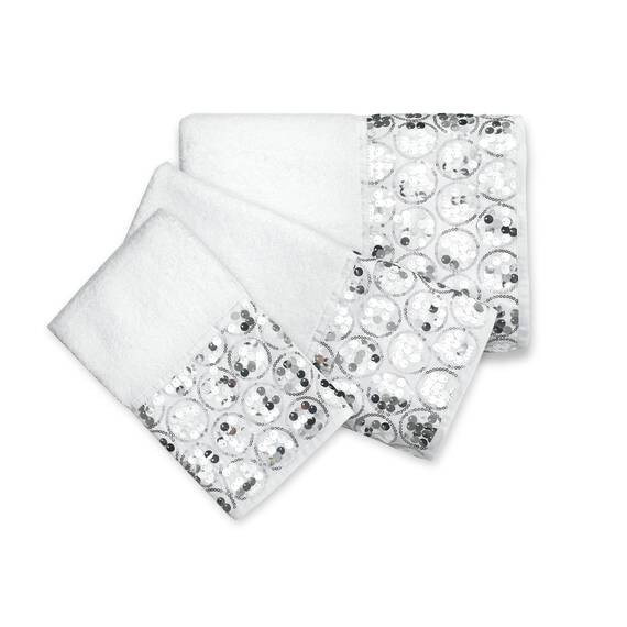 Popular Bath Sinatra Collection Seife Handtuchset Towel Set weiß