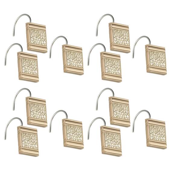 Popular Bath Champagner Sinatra, Harz, Shower Hooks, 12