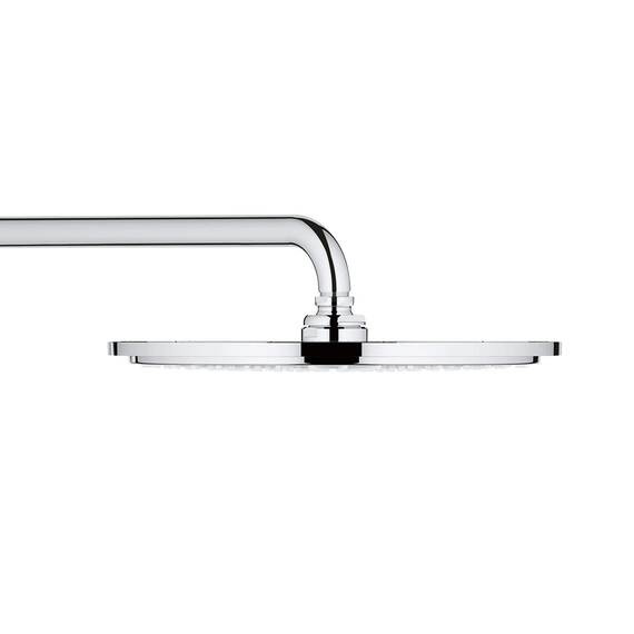 GROHE Euphoria 310 - Duschsystem mit Thermostatbatterie (Wandmontage, Antikalk System, mit Aquadimmer), rund, chrom, 26075000