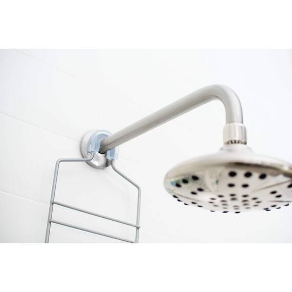 LDR Industries Maya 2413 L-Förmige Dusche Arm Extension Ideal für Rainfall Duschkopf 12 Zoll Länge Poliert Chrom/Öl eingerieben Bronze Gebürstet/Nickel Finish Gebürsteter Nickel