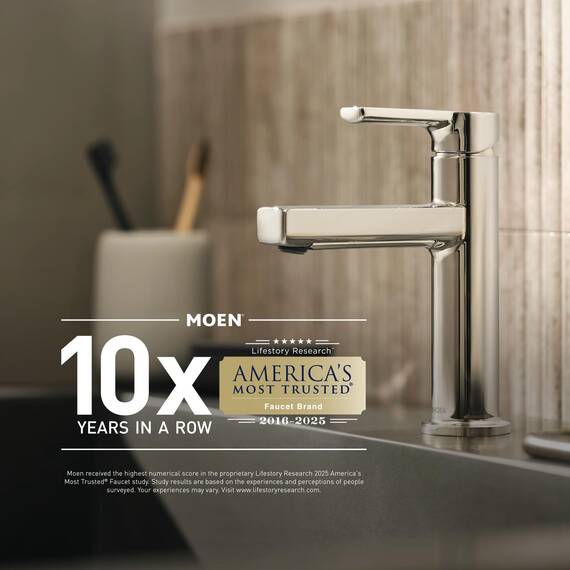 Moen T2471BN Genta Nur Dusche, gebürsteter nickel