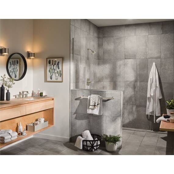 Moen T2471BN Genta Nur Dusche, gebürsteter nickel