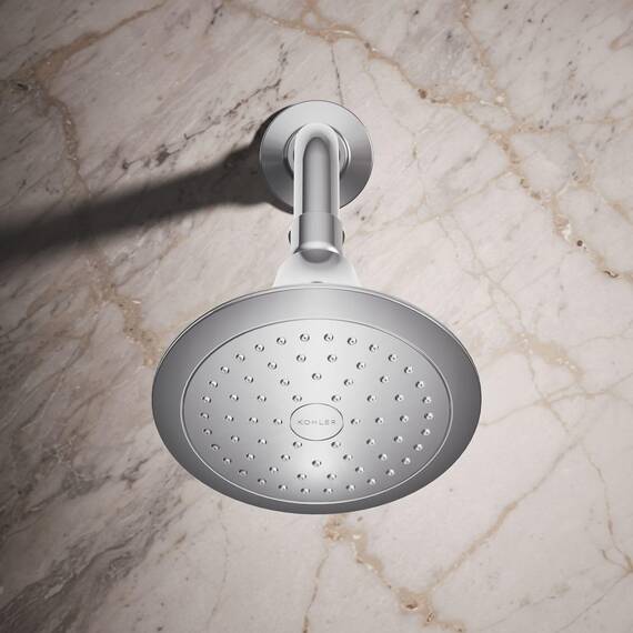 Kohler K-10282-Ak-Cp Forte Duschkopf mit 1 Funktion, Chrom poliert