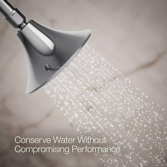 Kohler K-10282-Ak-Cp Forte Duschkopf mit 1 Funktion, Chrom poliert
