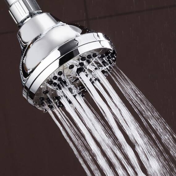 AquaDance Shower Head with 6-Setting, Chrome Finish by AquaDance?