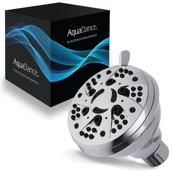AquaDance Shower Head with 6-Setting, Chrome Finish by AquaDance?