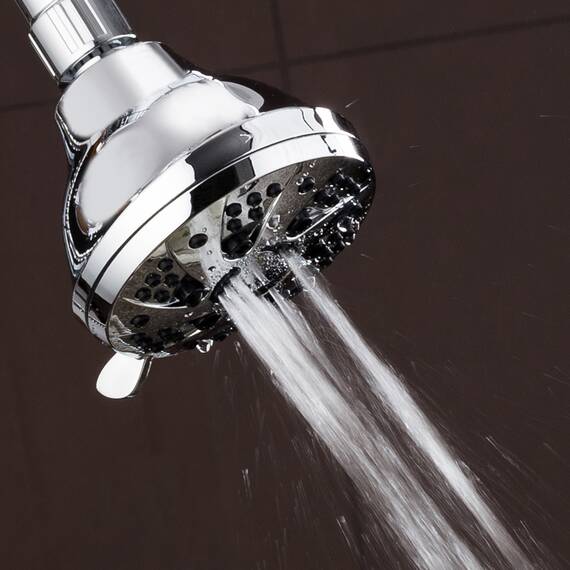 AquaDance Shower Head with 6-Setting, Chrome Finish by AquaDance?