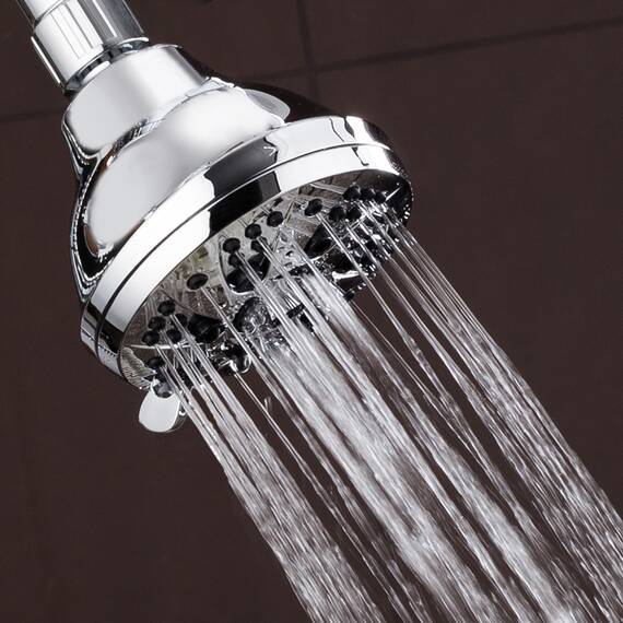 AquaDance Shower Head with 6-Setting, Chrome Finish by AquaDance?