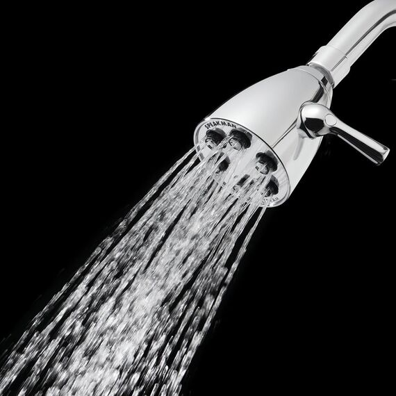 Speakman S-2252 Signature Icon Anystream verstellbarer Hochdruck-Duschkopf, 1,75, massives Messing, Ersatz-Baddusche, poliertes Chrom, 2.5 GPM