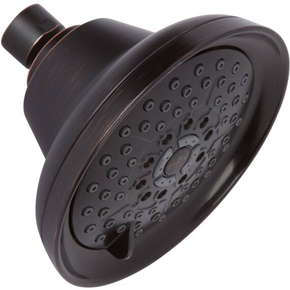 Aqua Elegante Massage & Mist Duschkopf – großer Hochdruck-Duschkopf, multifunktional, Wandhalterung, verstellbarer Duschkopf, ölgeriffelte Bronze