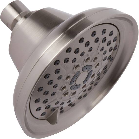 Aqua Duschtür, Massage & Mist Dusche Kopf – Tolles Hohe Druck, Multifunktions, Wandhalterung, verstellbare Duschkopf, ABS, gebürsteter nickel, 5" Face | 1/2" Threaded Female Connection