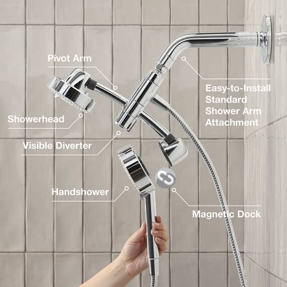 Kohler 23218-G-BL Awaken Shower Packages, Matte Black