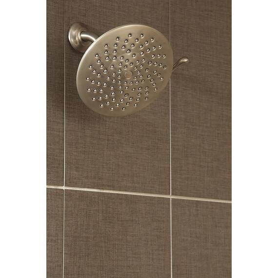 Moen Velocity S6320BN Regenduschkopf, 20,3 cm Durchmesser, gebürstetes Nickel
