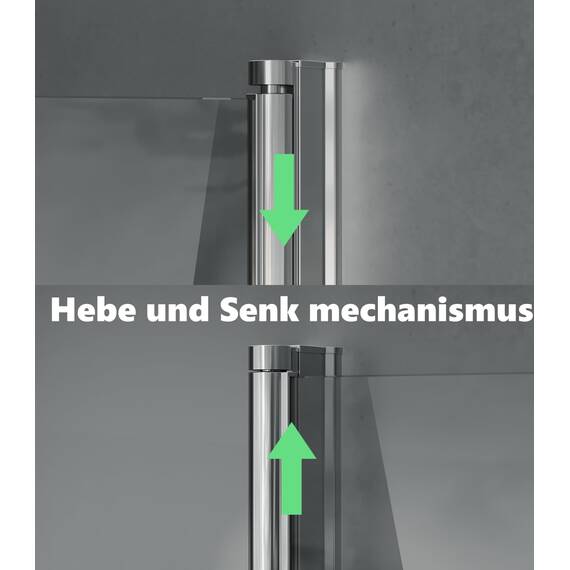 IMPTS Duschwand für Badewanne 120x140cm, Flatbar Duschwand 2-teilig Badewannenaufsatz Faltwand Duschtrennwand Duschabtrennung Badewannenfaltwand mit 6mm Sicherheitsglas