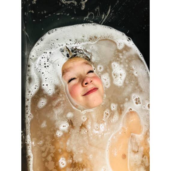 Hello Bath Mobile Badewanne, Ideal für das kleines Badezimmer, 125x52x65cm, Stylisch und Stimmungsvoll (Schwarz) aus Polypropylen