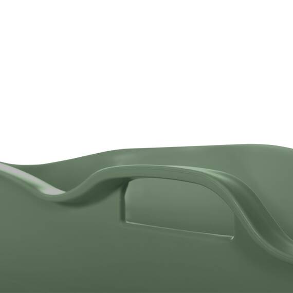 HelloBath® Mobile Badewanne XL 122x56x64 cm für Erwachsene | Tragbare Sitzbadewanne mit verlängerbarem Ablaufschlauch (3 m) & Wasserhahn | Badewanne für Dusche & Outdoor | Grün