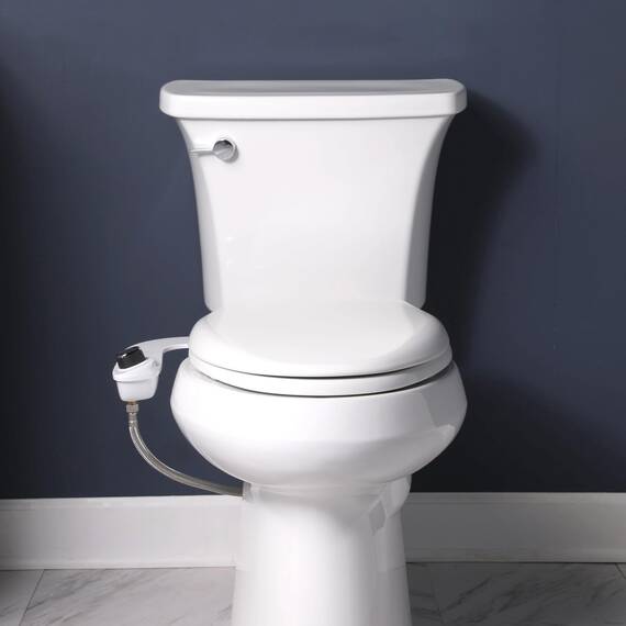 Bio Bidet, schmaler Rand, universelle Passform, nicht elektrisch, Bidet-WC-Aufsatz