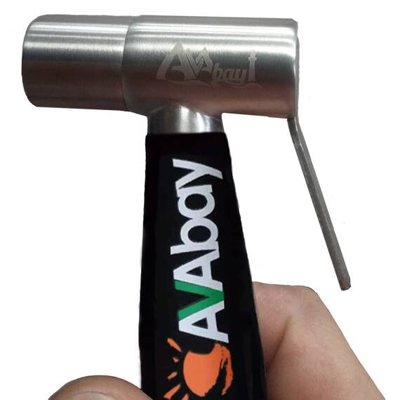 AVAbay Sprühkopf-Bidet-Spray aus Edelstahl, gebürstetes Chrom-Finish, Stoffwindel Shattaf – Haustierwäsche (nur Sprühkopf – Trommelmodell)