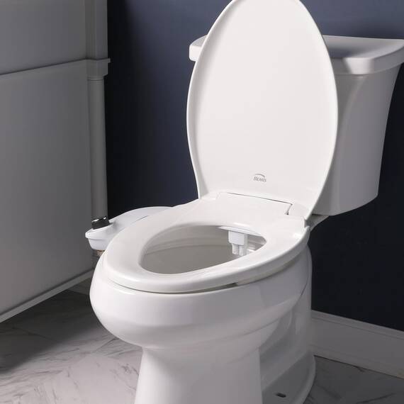 Bio Bidet, schmaler Rand, universelle Passform, nicht elektrisch, Bidet-WC-Aufsatz