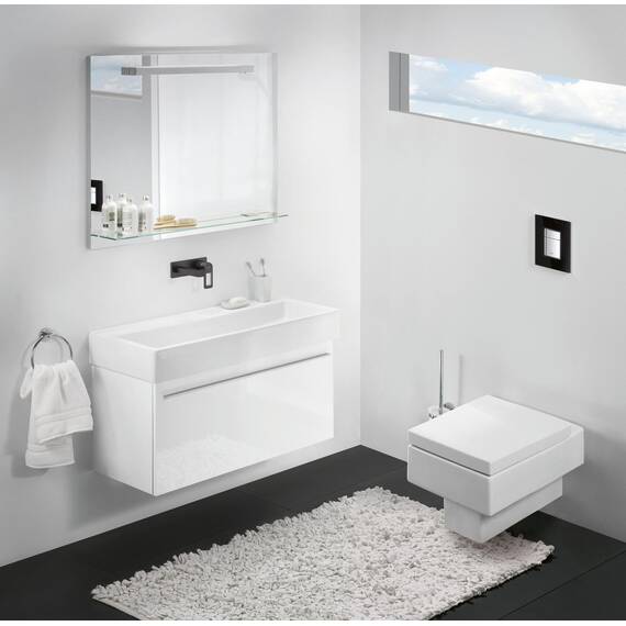 Grohe Skate Cosmopolitan Abdeckplatte 38845KS0 Velvet Black Klassische Größe