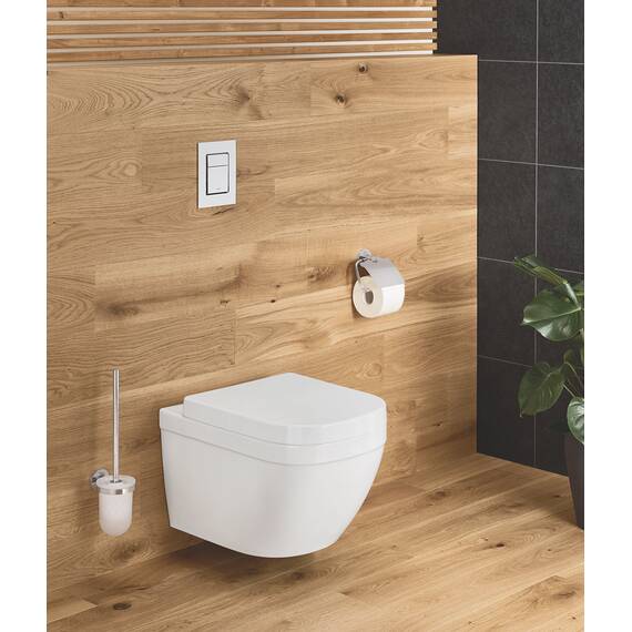GROHE Skate Cosmopolitan S | WC- Betätigungsplatte für Rapid SL | S-Size, 130 x 172 mm, 2-Mengen- und Start und Stopp-Betätigung, Chrom | 37535000