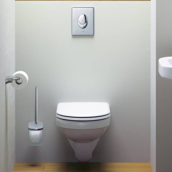 GROHE Rapid SL, Vorwandelement für Wand WC (1,13m hoch, Installationssystem mit Stahlrahmen, komplett vormontiert, inkl. Spülkasten & Befestigungsmaterial, höhenverstellbar), 38528001