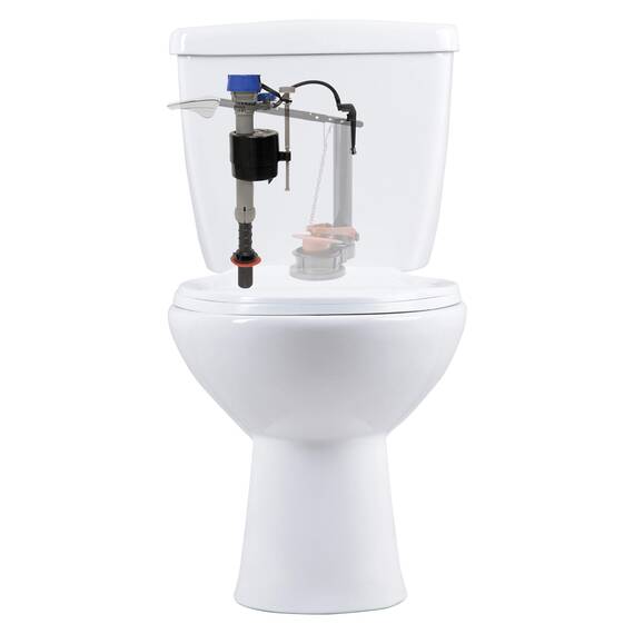 Fluidmaster 400H-002 Performax Universal-Toilettenfüllventil, leistungsstark, Wasserkontrolle, mehrfarbig