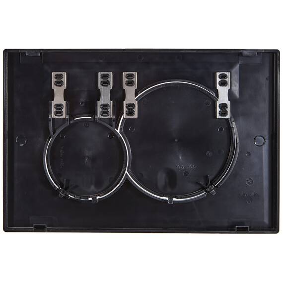 Geberit 115.770. DW. 5 Betätigungsplatte Sigma01, Kunststoff Griff, tiefschwarz RAL9005