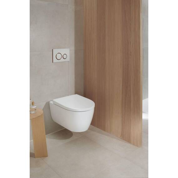 Geberit iCon Pack Wand-WC 35,5x53x37,5 cm Rimfree Weiß
